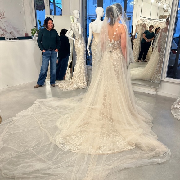 Galia Lahav Wedding Dress, Overskirt, Veil and Blusher - Picture 11 of 11